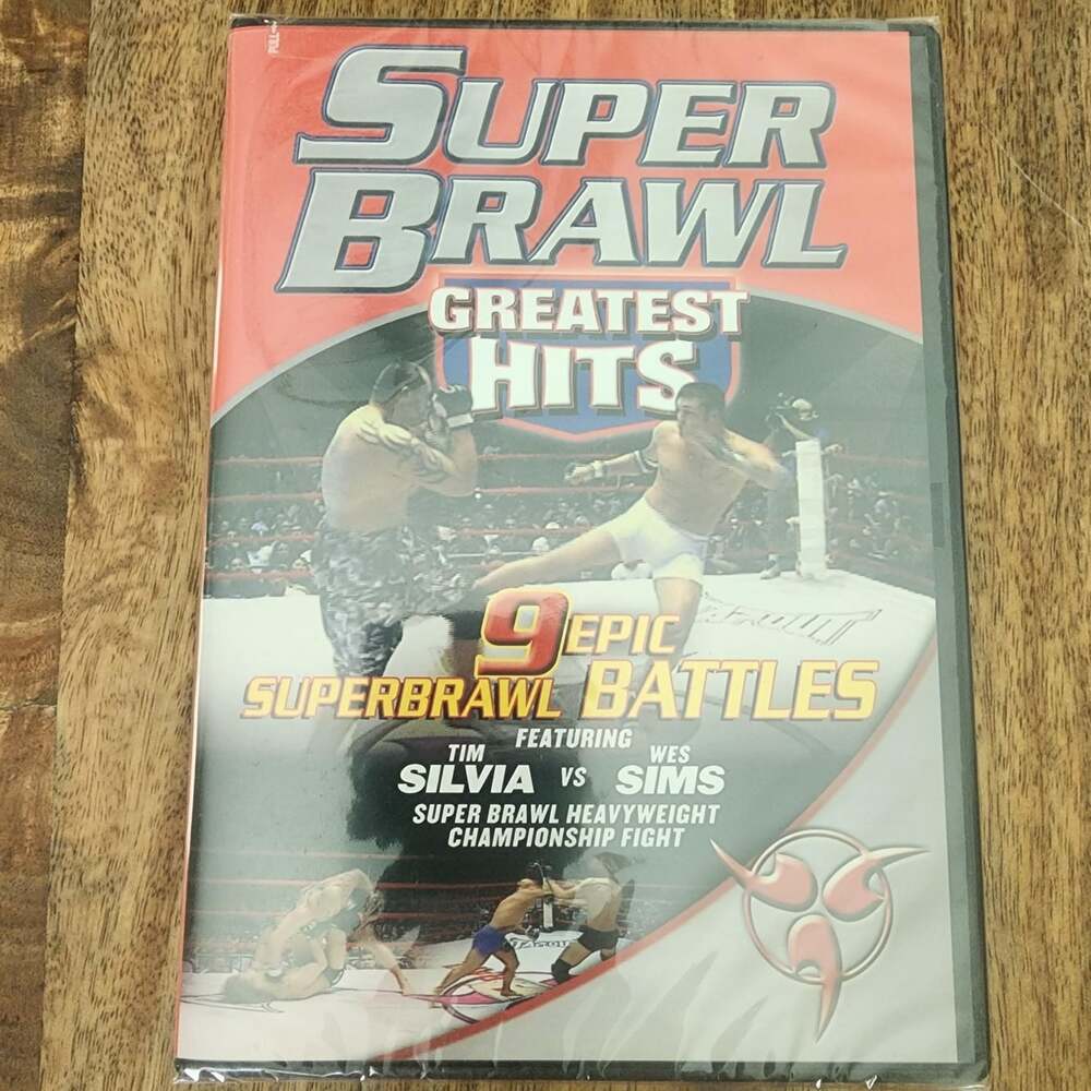 Super Brawl Greatest Hits DVD MMA Fights 9 Battles Razor Digital New Sealed